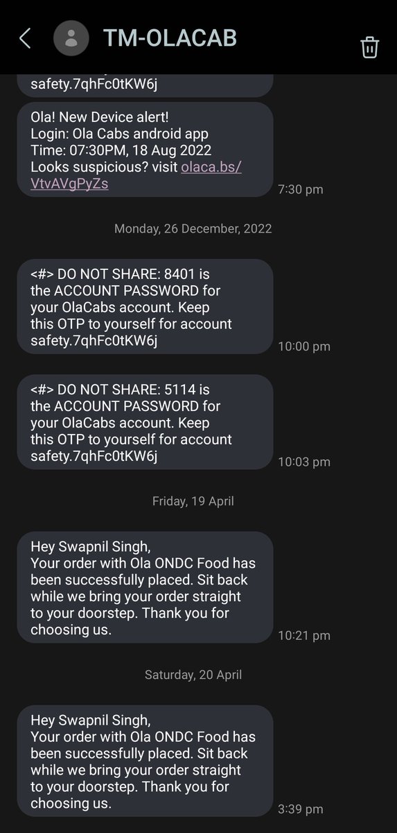 _itSwapnil_'s tweet photo. @Olacabs @ola_supports, i placed an order at Behrouz Biryani via Ola foods at about 3.35PM, till now it has not been delivered and the order is now not being shown on the app. Please check and get it delivered ASAP! https://t.co/eTlr4hpDrK