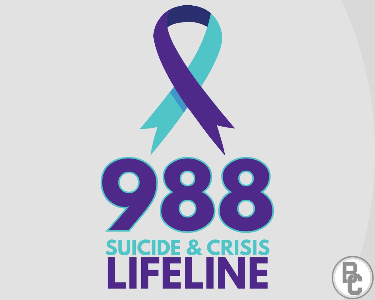 Contact the Suicide & Crisis Lifeline if you are experiencing mental health-related distress or are worried about a loved one who may need support. Call or text 988 • Chat @ 988lifeline.org 988 is confidential, free, & available 24/7/365 with a trained crisis counselor.