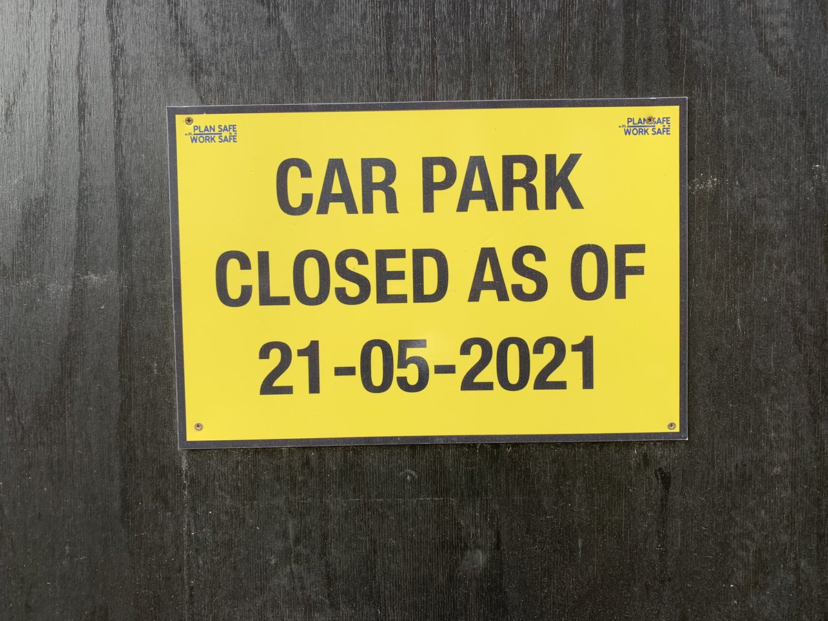 A small part of a large new development at Station Hill in #rdguk. The day Garrard Street car park closed.  #SomethingSmall #Archive30