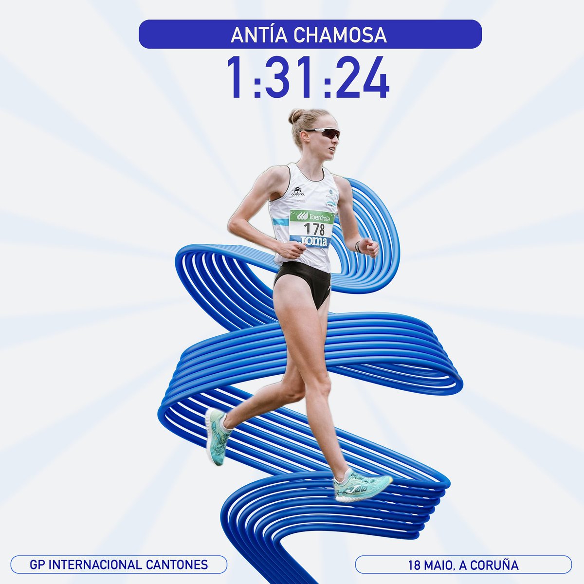 GPCantones's tweet photo. Empezamos coa presentación dos atletas.
Comezamos coa da casa, con @antiachda , Campiona de España e medallista de bronce no Campionato Europeo Sub23 😱
Aproveitamos esta oportunidade para desexarlle toda a sorte do mundo mañá en @waantalya24 💪🏼
Ata logo en A Coruña!😉 https://t.co/w8rJVgLHAQ
