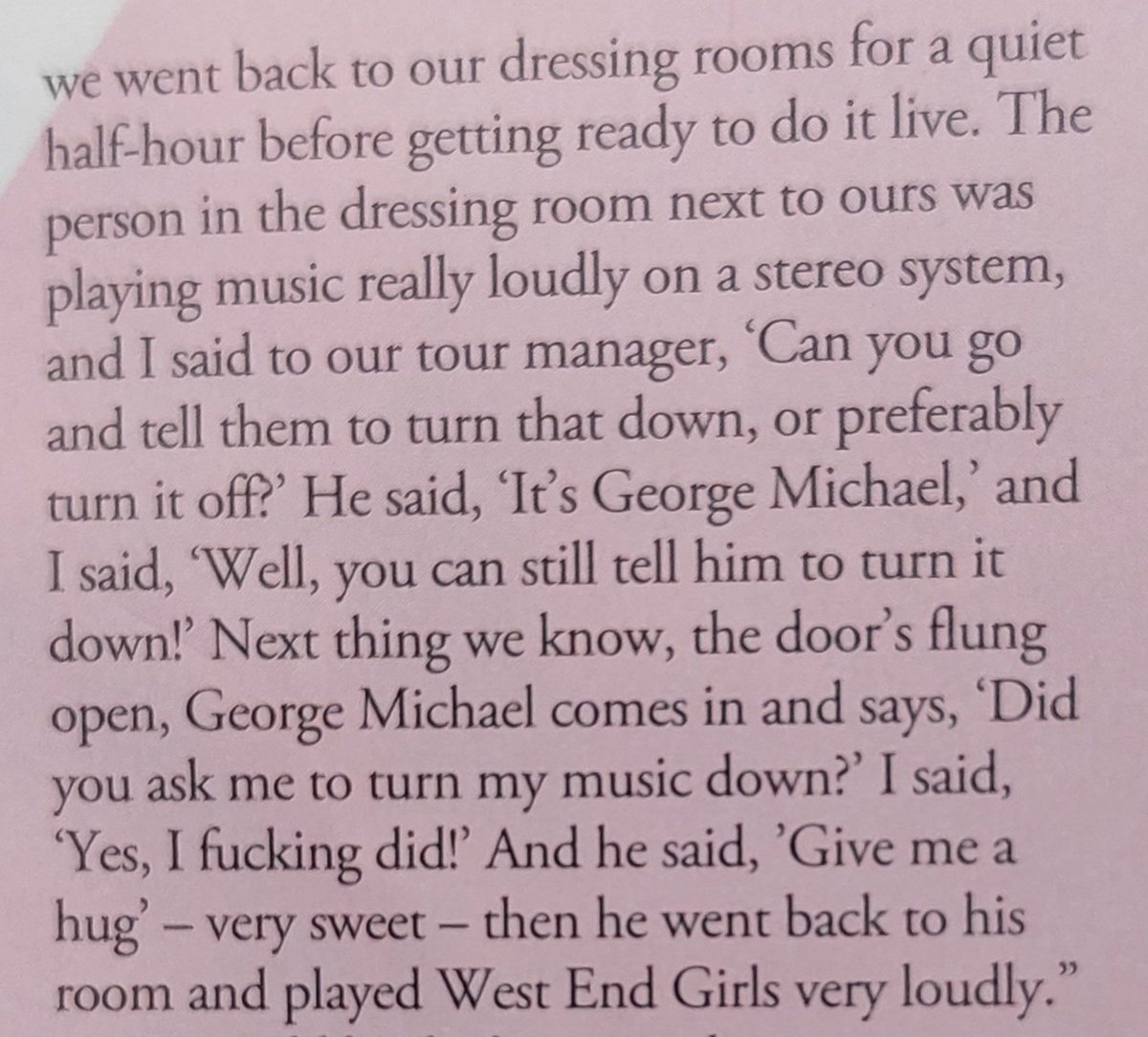 Love this Pet Shop Boys story about George Michael at the 2012 Olympic closing ceremony, from @petepaphides' fantastic @RecCollMag interview.