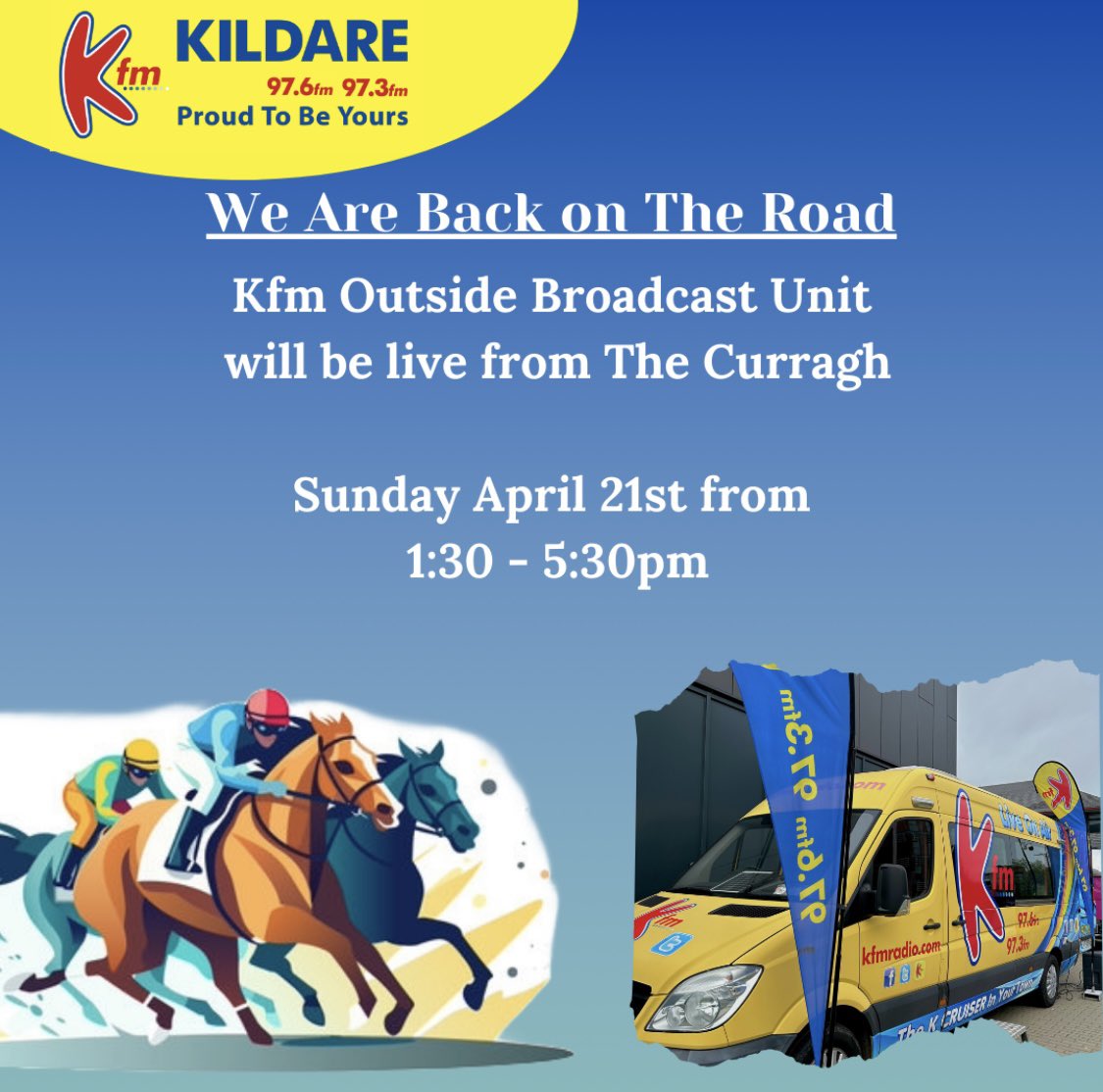 Looking forward to Newbridge Parishes Community Race Day tomorrow with @PPowerofficial and @EoinBeattyKfm