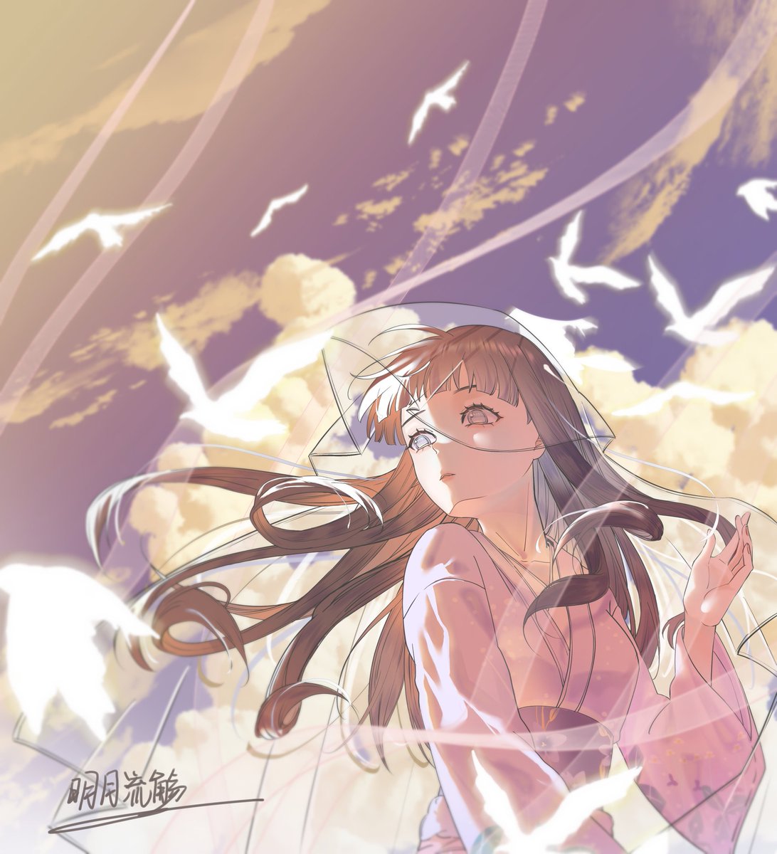 sunni_321's tweet photo. 请满怀热爱，奔赴诗的远方。
#NARUTO #hinata 
#HinataHyuga https://t.co/u3awgzivBN