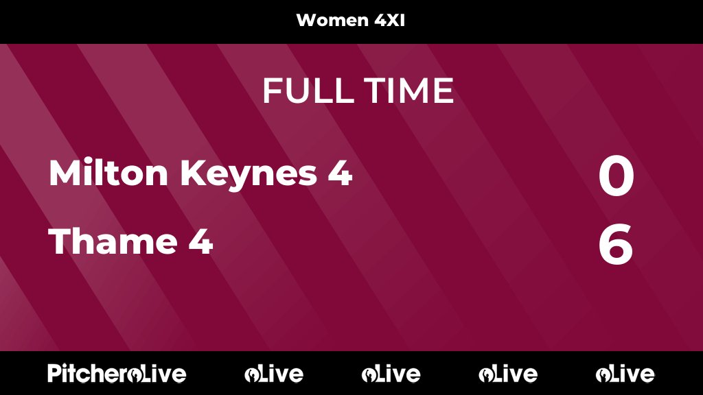 FULL TIME: Milton Keynes 4 0 - 6 Thame 4
#MILTHA #Pitchero
mkhockey.co.uk/teams/148187/m…