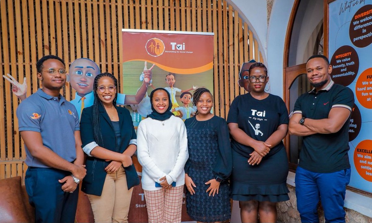 UNATanzania's tweet photo. Incredible meetup between @UNATanzania
&amp; @taitanzania 

Exciting discussions about potential partnerships were held, where @taitanzania will be participating in our program that facilitates storytelling to journalists to advance #SDGs awareness

#StorytellingForcChange 
#SDGs4All https://t.co/msHfNqwNIX