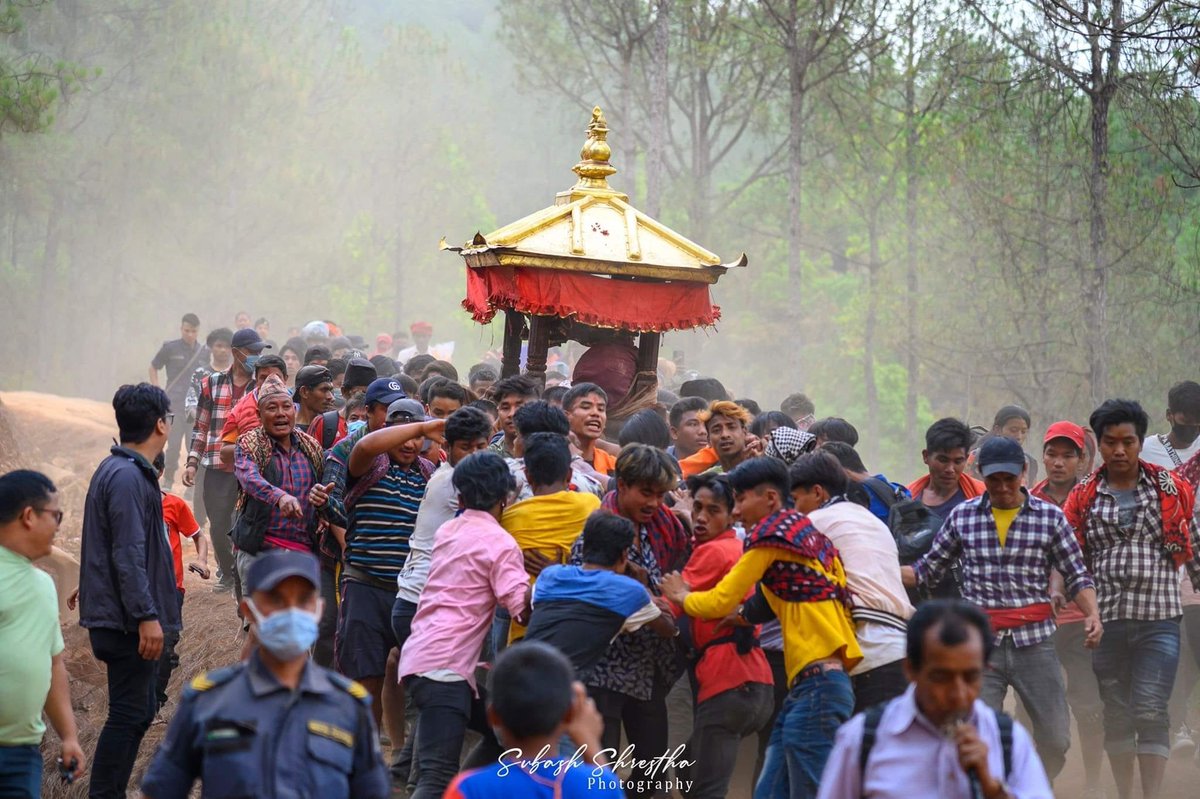 नुवाकोटको सिन्दुरे जात्रा (भैरवी रथयात्रा) ।