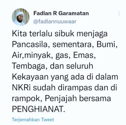 Memang sengaja disibukkan ... Agar cukong² bebas 'merampok' dengan berbagai fasilitas dari para pengkhianat bangsat ‼️ Yang herannya rakyat sengaja dibodohkan tetapi malah memilih tetap DUNGU 😎 Terlalu banyak kemaksiatan negeri yang katanya umat muslim terbesar ini ...😞