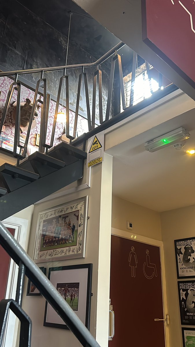 StArnolds's tweet photo. Successful #RSD2024 shopping, now for a pint @TheRecordCafe before browsing the rest of their βnormalβ stock up on the mezzanine #bradford #topoftown https://t.co/xudDF13enM