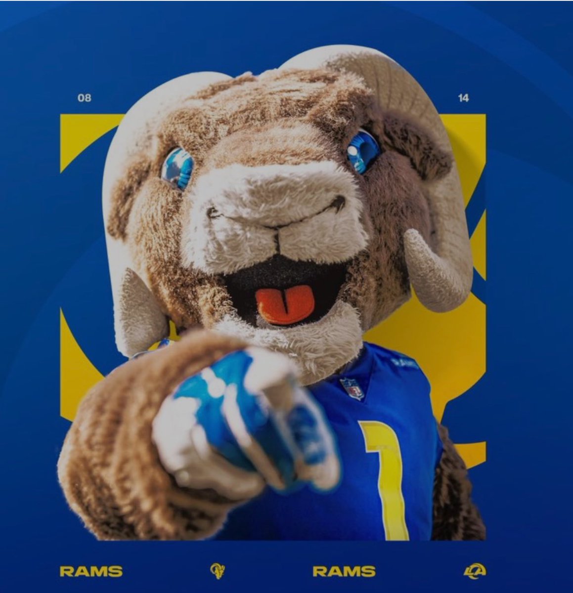 Put it in your calendar now - national mascot day is June 17. Be ready to praise ⁦@RampageNFL⁩ for his iconic work as the spirit of the ⁦@RamsNFL⁩ & ⁦@RamsCommunity⁩