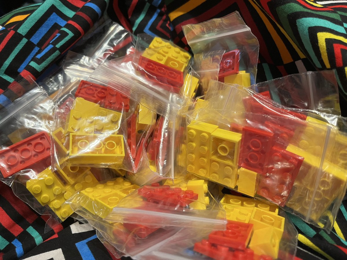 20 more #LegoSeriousPlay duck kits purchased to add to the stash. Whoop whoop.