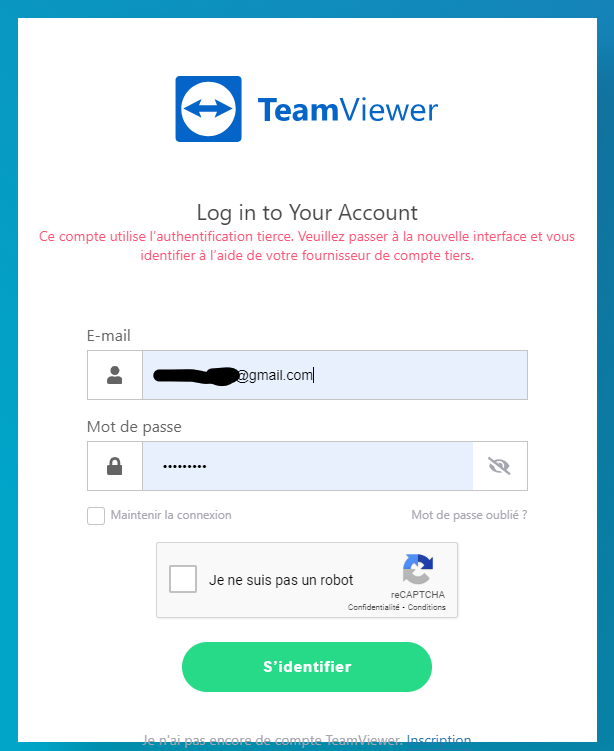 ericchabrol's tweet photo. @TeamViewer_help je deviens dingue avec l'ADF🤬
Pas moyen de se connecter sur Host (sur la tablette de ma mamy) sans l'ADF. Mais comment faire ? 
Et même pour demander de l'aide sur le forum, il faut se connecter via l'ADF 🤬🤬🤬. Et comment je fais ? 
Bref help me please 🙏 https://t.co/57ZXXf1O2o