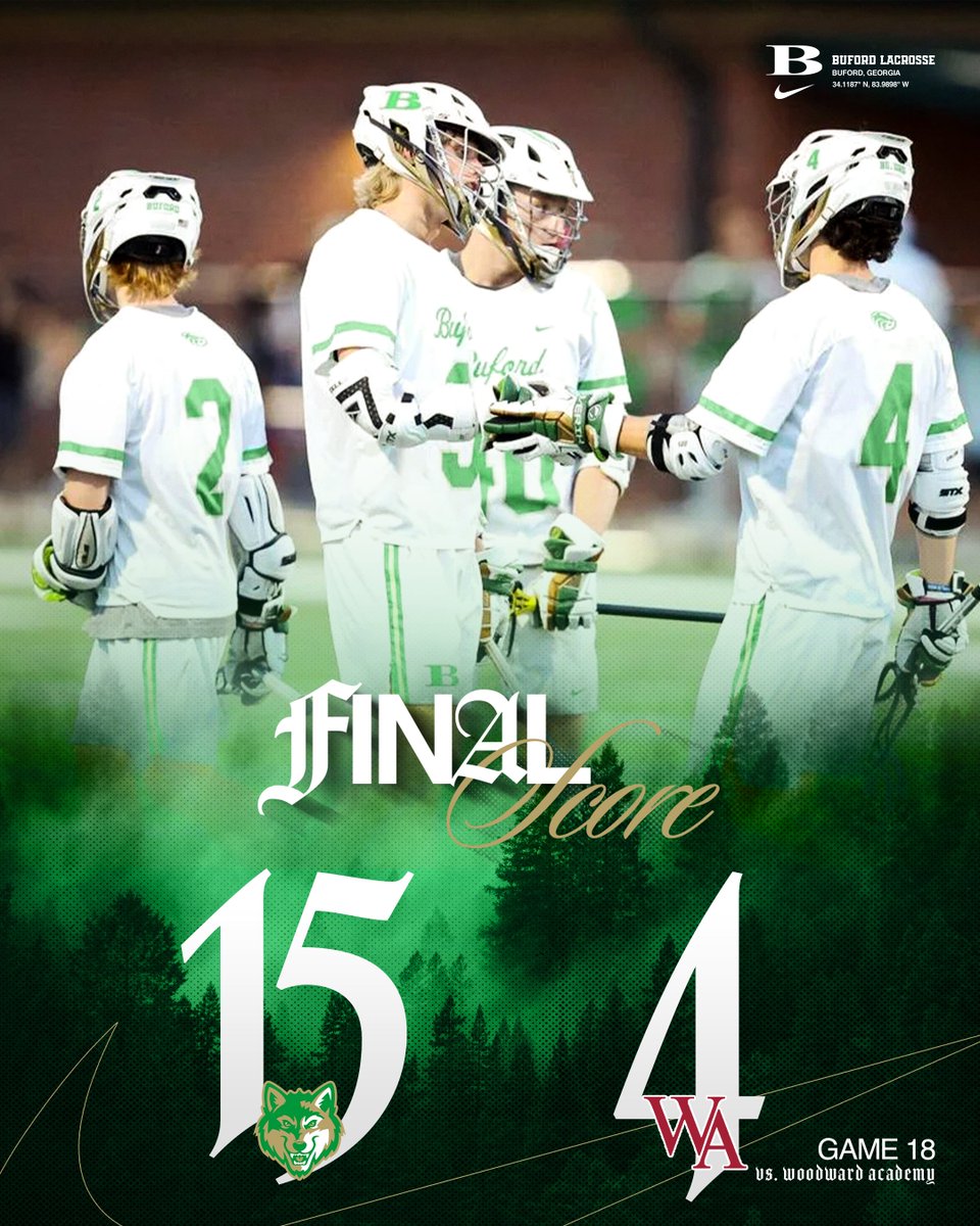 BufordLacrosse's tweet photo. Final from Buford❗️ https://t.co/Hj6hjgtRoV