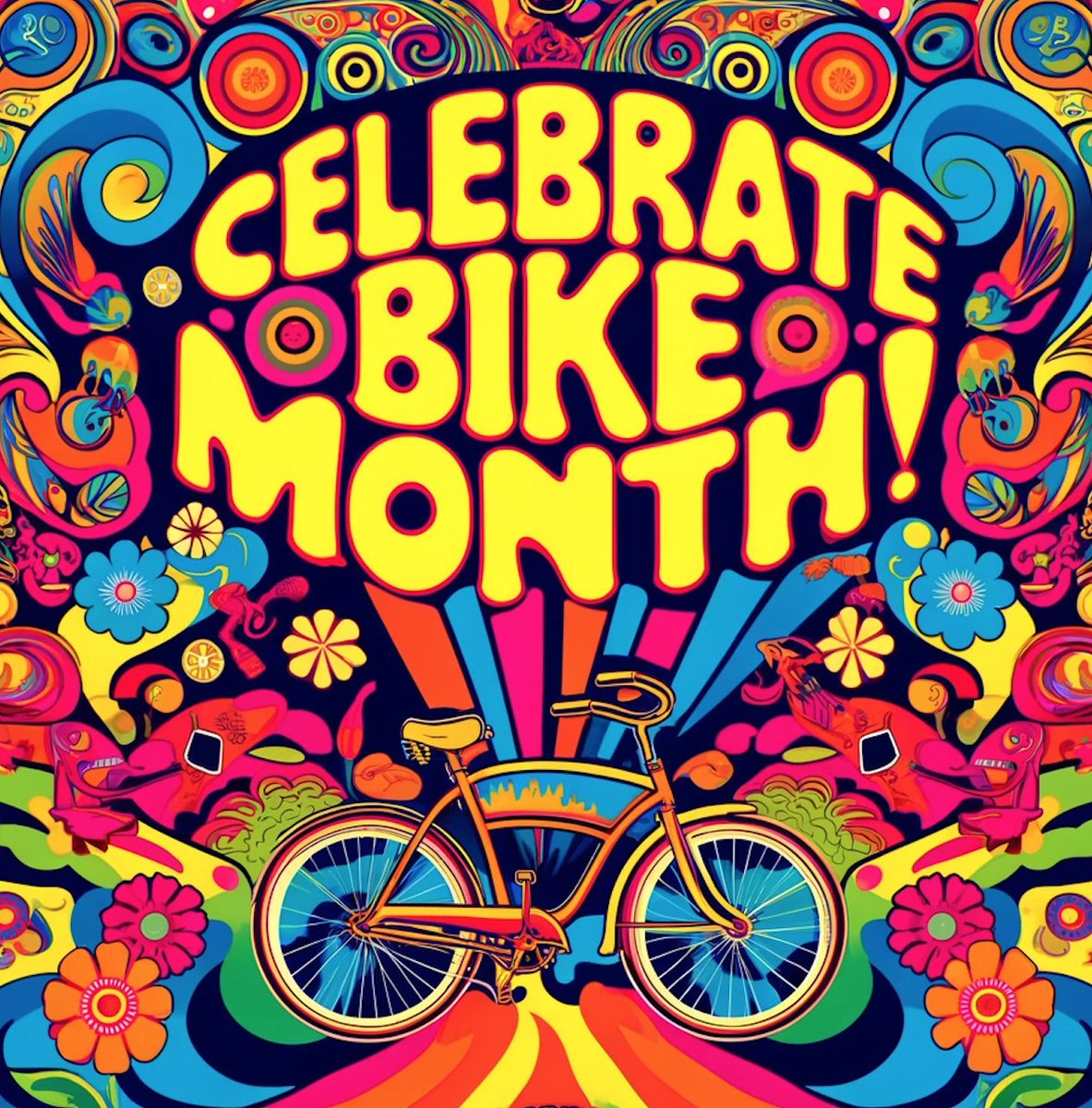 May is National Bike Month! Dust off your bike & join the fun! Go biking, volunteer at local events, or support bike advocacy groups. Do your bit with Bike to Work Day & Bike and Roll to School Day events. Let's ride towards a greener future! wp.me/pavEZK-1qD