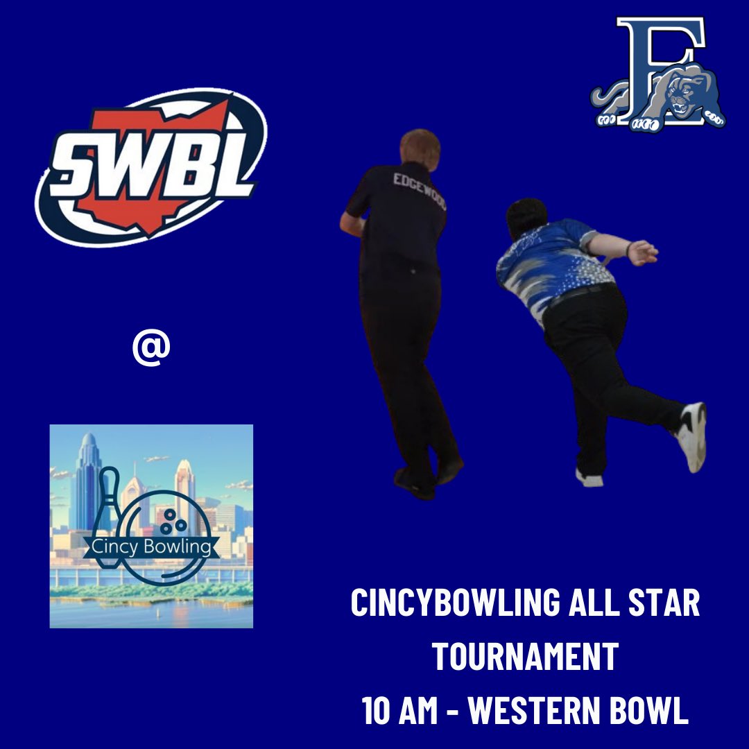 Tourney Day ‼️

As Brandon, and Michael will lace it up for team SWBL. In the @CincyBowling All Star Tournament 

📍Western Bowl
⏰ 10 AM

#OneMission

@TheEdgeAthletic 
@SWBLSPORTS