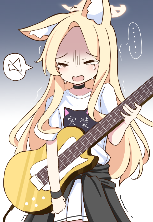 「セイアちゃん....バンドやっても実装ができないぞ...? 」|倉科ゆづきのイラスト