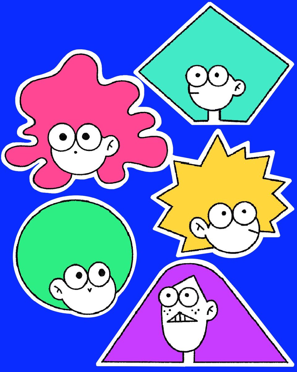 いろんなカタチ

#イラスト
#illustration 
#絵描きさんと繋がりたい