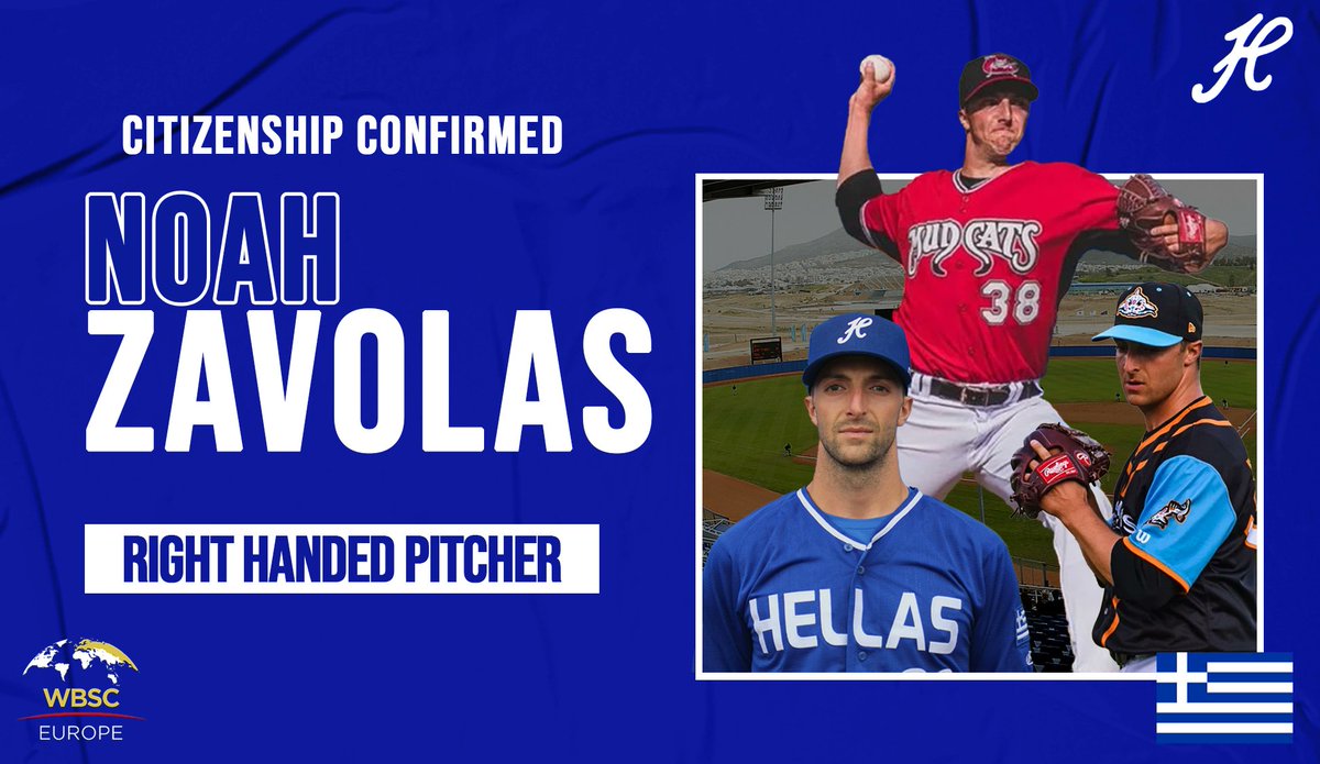 GreekBaseball's tweet image. Congratulations to Noah Zavolas on being sworn in as an official Hellenic citizen. 

Noah, a former minor league player in the Milwaukee Brewers organization, will be an integral part of the Greek National team in the years to come. Pame Elladara!