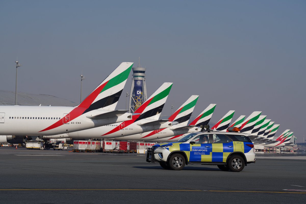 Photos from @DXB as the airport prepares to resume full capacity operations. A collaborative effort between @DubaiAirports staff and the strategic partners ensures a smooth airport experience for everyone.