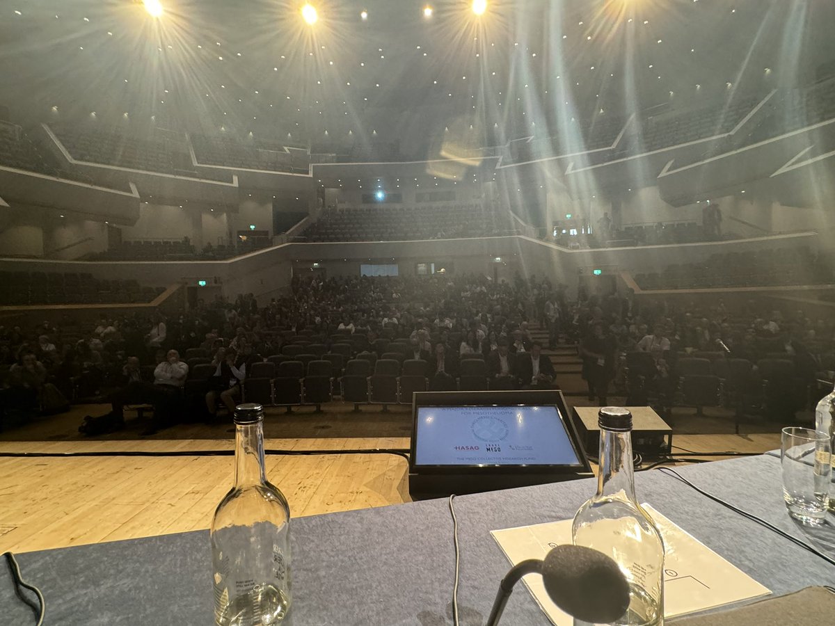 #BTOG24: I was honoured to co-chair the mesothelioma session with @_johnedwards and @Leewartay. We discussed MARS2 and HITmeso. The conversation with the audience was impassioned, moving and driven by a deep desire to do the best by our #mesothelioma patients.