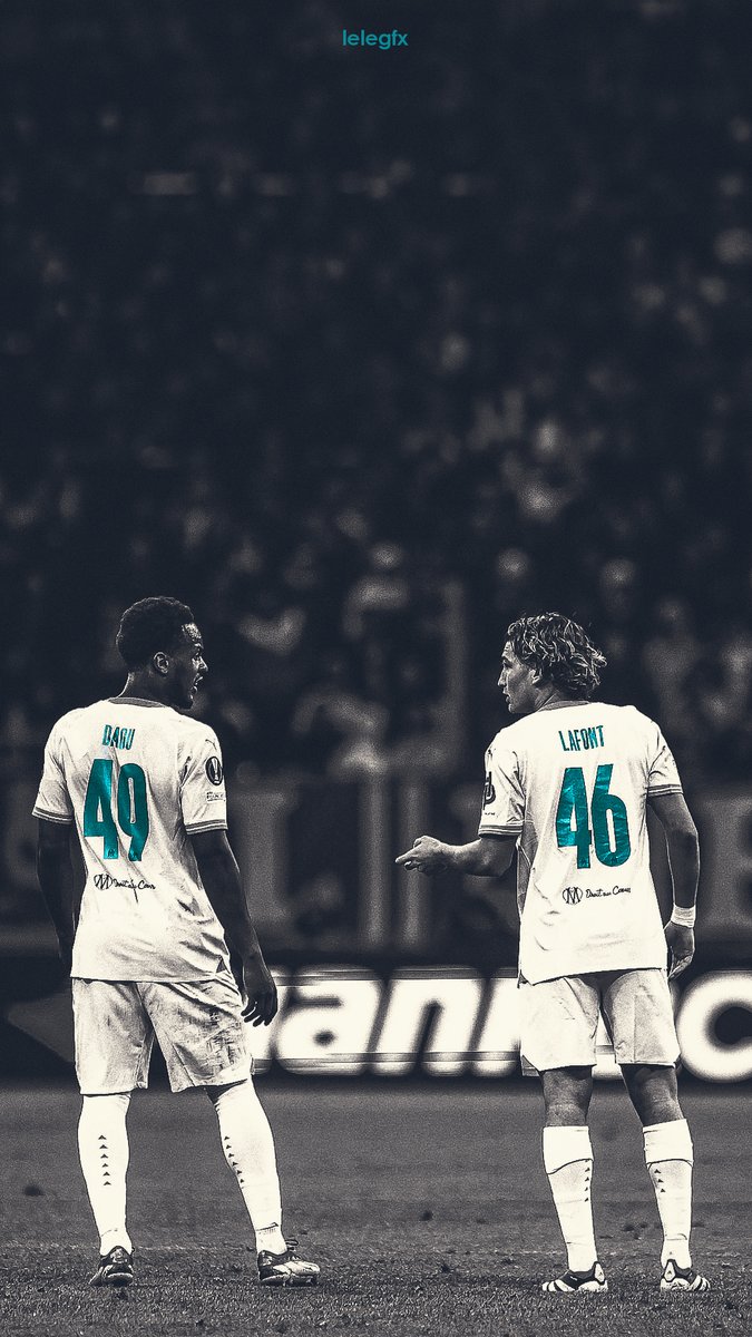 lelegfx's tweet photo. Thread : 

Fond d'écran du match d' #EuropaLeague  | #OMSBL | #TEAMOM 

On commence avec notre relève, Daou et Lafont ⤵️ https://t.co/aYCGlZisH7