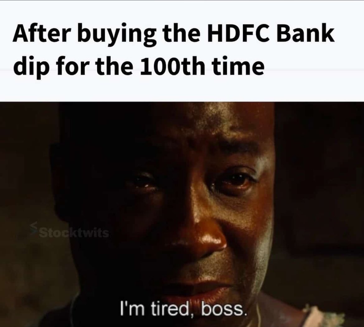 Will this happen on Monday 🤣🤣🤣

#HDFCBank 
#Q4Results 
#nifty50 
#banknifty