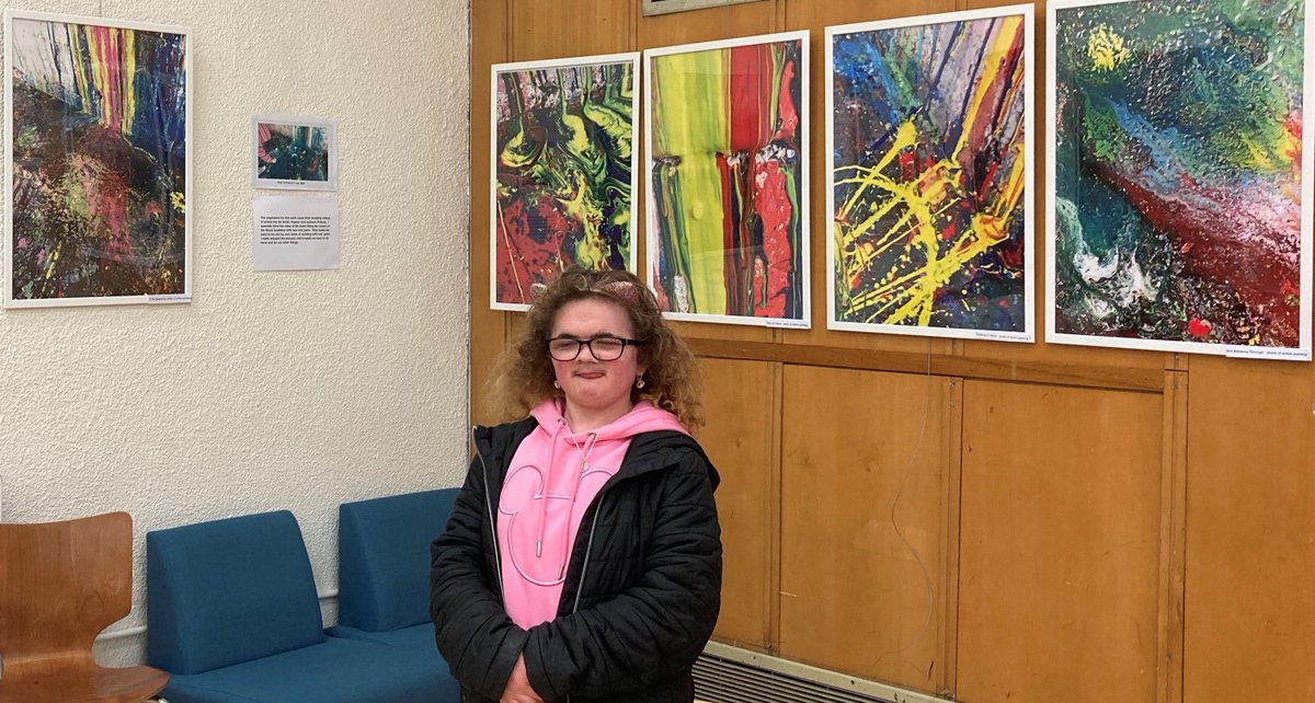Don't miss Hannah Evan's art exhibition if you're near Livingston Designer Outlet this weekend! Hannah is a 17 year old, neurodiverse, visually impaired artist showcasing her latest work, including her dynamic 'River' series. Open Friday - Tuesday in Unit 54b.