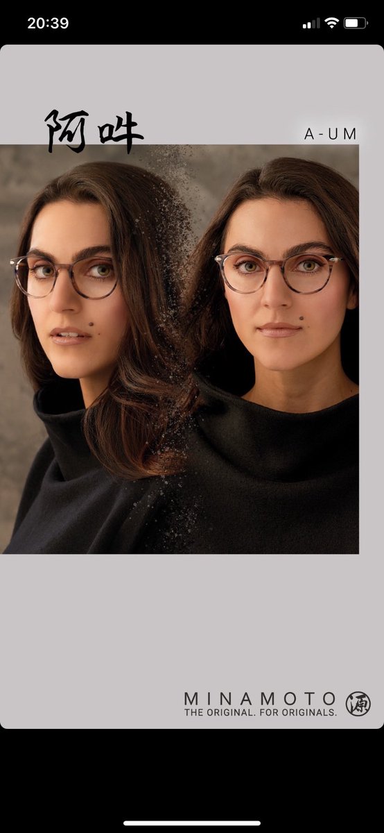 AlexPaone1's tweet photo. #a-um #minamoto #charmant #eyewear https://t.co/qEm2U5q3CD