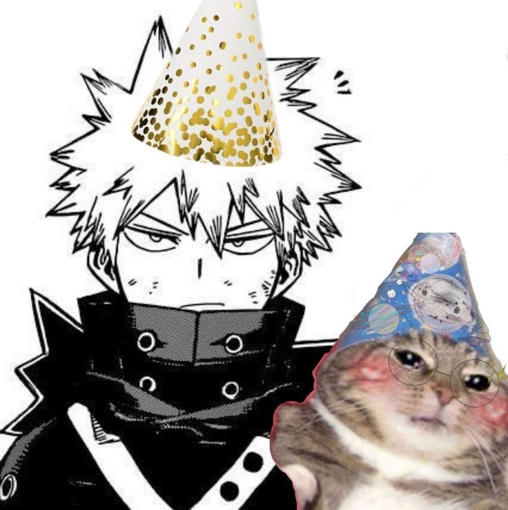 kitty_kacchan's tweet photo. happy birthday to our kitty <3 https://t.co/hXNh7UZazL