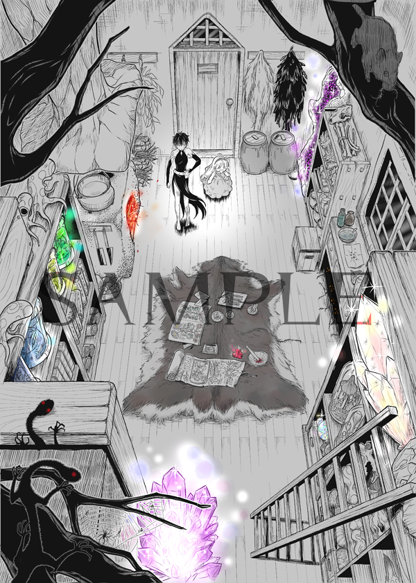 #OPVR_EX #オペブイ10 和の大広間 O-1【クロタネソウ。】

アザミの森(1)
https://t.co/Taaa0y8kMu
無邪気な少女・クコは薬の材料を求めて
立ち入りを禁じられた森へ迷い込んでしまう。
そこで出逢ったのは、なにやら怪しい生き物達と
口が悪い裸足の魔女で…

同人誌のほか、電子書籍版も配信中です! 