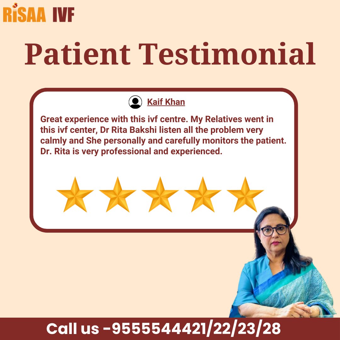 Kaif's inspiring story at Our Risaa IVF Centre is a beautiful reminder of hope and determination. We're honoured to be part of his journey.  #IVF #PatientTestimonial #RisaaIVF' #insta #indtadaily #instapost #instagram