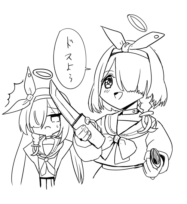 #ブルアカ  #ブルアカらいぶいとをかしSP
『配信中の感想絵』 
