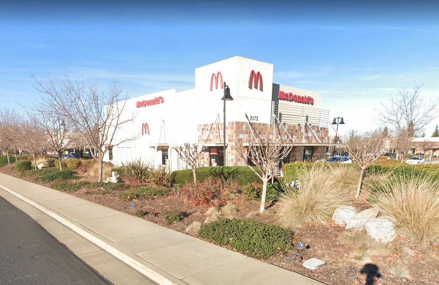 I can't unsee this now 😳 Your eyes are not deceiving you, these are 3 locations in America that use alternative colours instead of the iconic yellow <a href="/McDonalds/">McDonald's</a> arches 

- Sedona, Arizona
- Monterey, California 
- Rockin, California