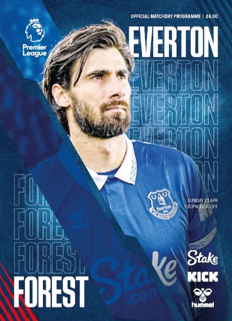 Everton v Nottingham Forest ⚽️ Tomorrow’s matchday programme 📖 Get a copy in club stores now, at Goodison tomorrow or from: reachsportshop.com/matchday_progr… #EVENOT