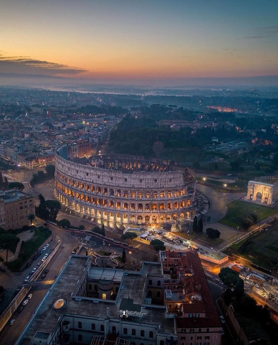 Night in Rome, Italy