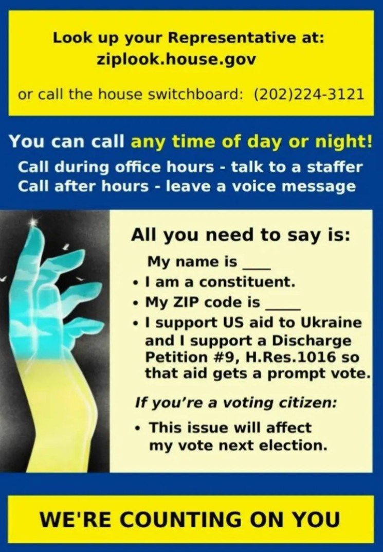 Sign #DischargePetition9 #weapons4Ukraine #weapons4UA #SeizeRussianAssets #SupportUkraine #ATACMS4Ukraine #F16s4Ukraine #PatriotsForUkraine #RussiaIsATerroristState bombing🇺🇦civilians #NoFlyZoneUA #CloseTheSkyOverUA 🇷🇺 broke #NovaKakhovka dam & holds #Zaporizhzhia NPP hostage