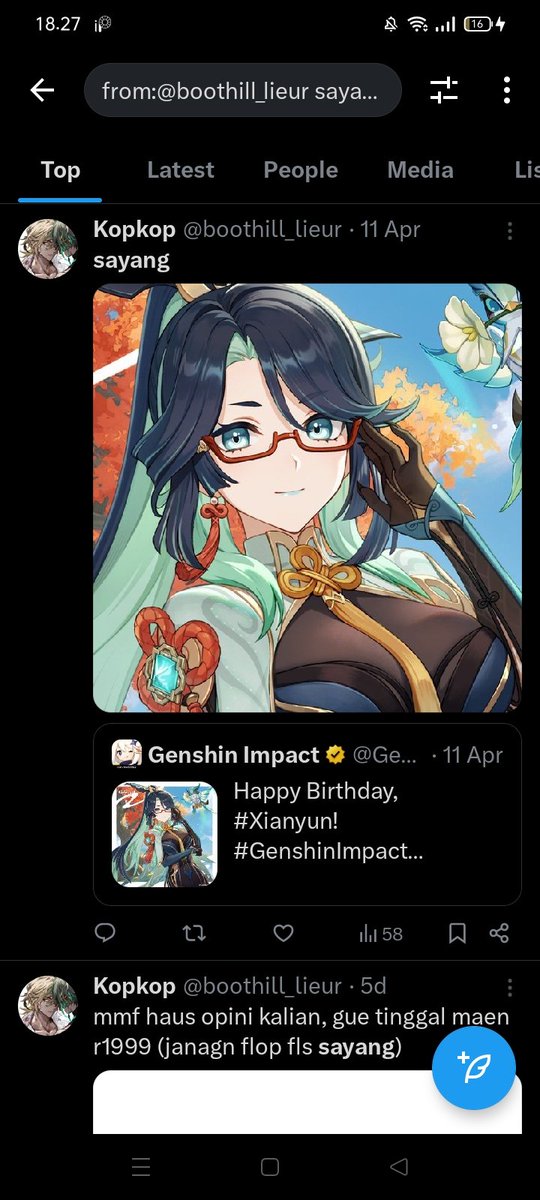 boothill_lieur's tweet image. reply and i'll give u a word to search it on ur profile

i got "sayang"

jingan gue keliatan buaya (ily xianyun)