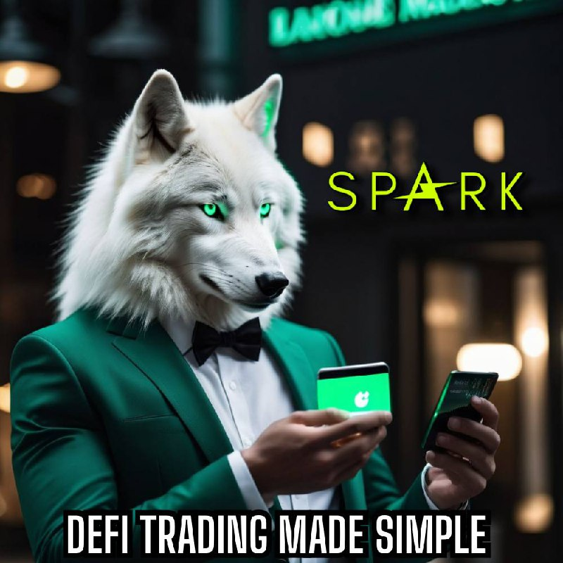 Taking your first steps into crypto is a good start, but you won't get the full benefit of its advantages and values if you haven't yet switched to DeFi 💸 A good place to start is with SparkBot, which will let you: ⚡️ Trade at a volted speed ⚡️ Revoke approvals ⚡️ Secure