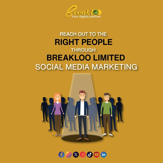 Stop shouting in the void, let Breakloo Digital Limited amplify your brand's roar! We're megaphones that catapult your voice straight to your target audience's hearts.
#breakloo #brand #digitalmarketing #marketingagency #socialmediamarketer
#SocialMediaMagic #socialmediaagency