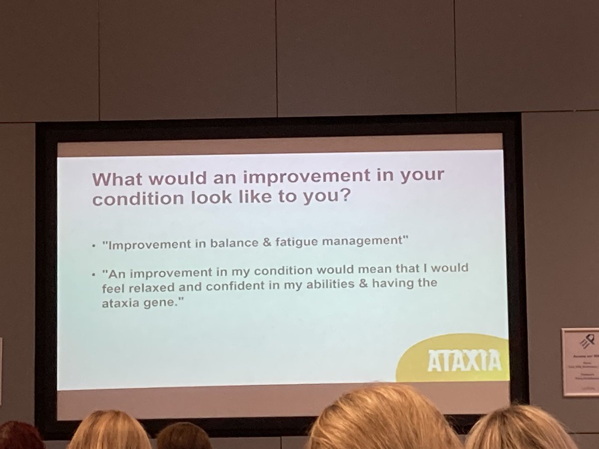 Thank you so much to Kathy and Phil for giving us a great insight into the patient and carer experience of living with Ataxia. 
#PatientsAsPartners
<a href="/AtaxiaUK/">Ataxia UK</a> <a href="/NorthEastACPIN/">North East ACPIN Hub</a>