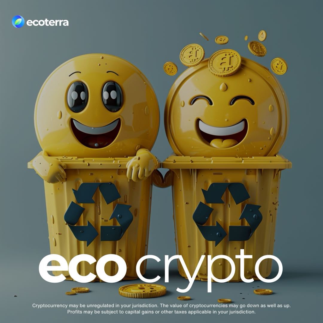 The future is green, and it's also crypto-powered! You are transforming crypto through eco-friendly initiatives, one action at a time, cultivating sustainability. #recycle2earn