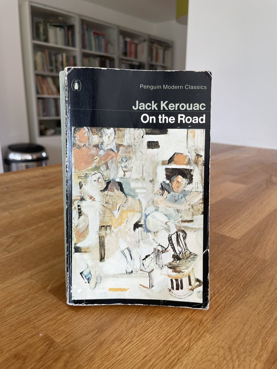 Finished this wonderful book. Why didn’t I read it sooner!?! Best 50p spent ever thanks to @westwood_books in Sedbergh. #ontheroad #jackkerouac