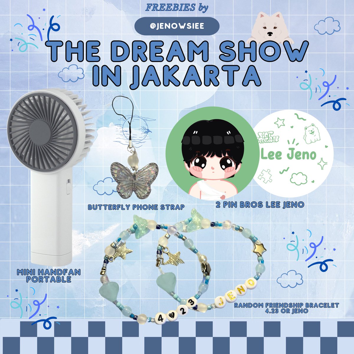 [ Rt & Like are appriciated ] THE DREAM SHOW 3 In Jakarta By : @jenowsiee 📍ONLINE & GBK 🗓 MEI , 18 2024 ⏰ TBA Claim: online : co 🍊, offline : say hi & tunjukin postingan ini ‼️ LIMITED STOCK‼️ #THEDREAMSHOW3_IN_JAKARTA #TDS3INJAKARTA