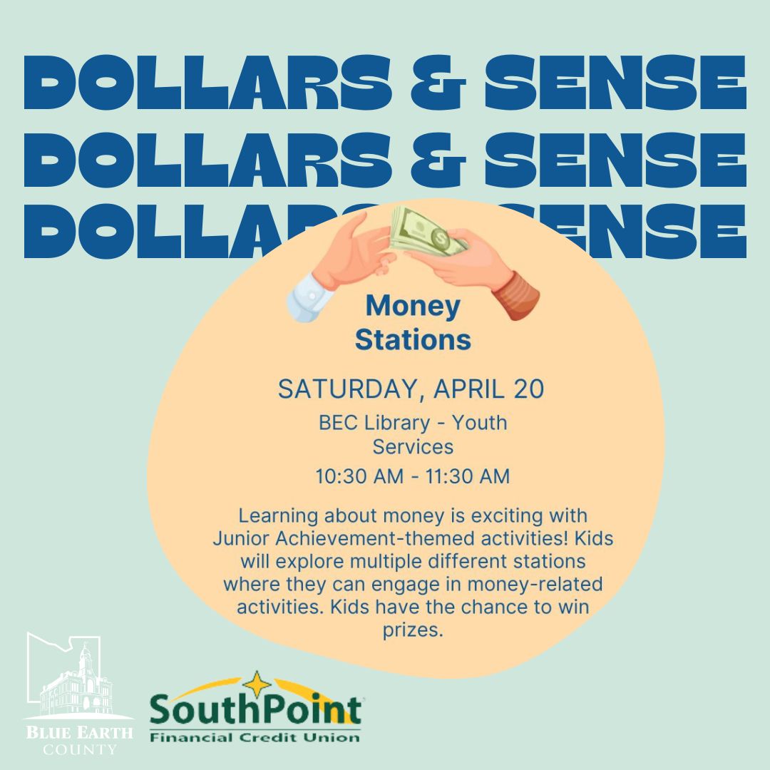 Kids will have a blast at this 'Money Stations' event! Kids can participate in Junior Achievement-themed activities and explore a variety of money-related activity stations! Plus, they'll go home with a prize in hand.