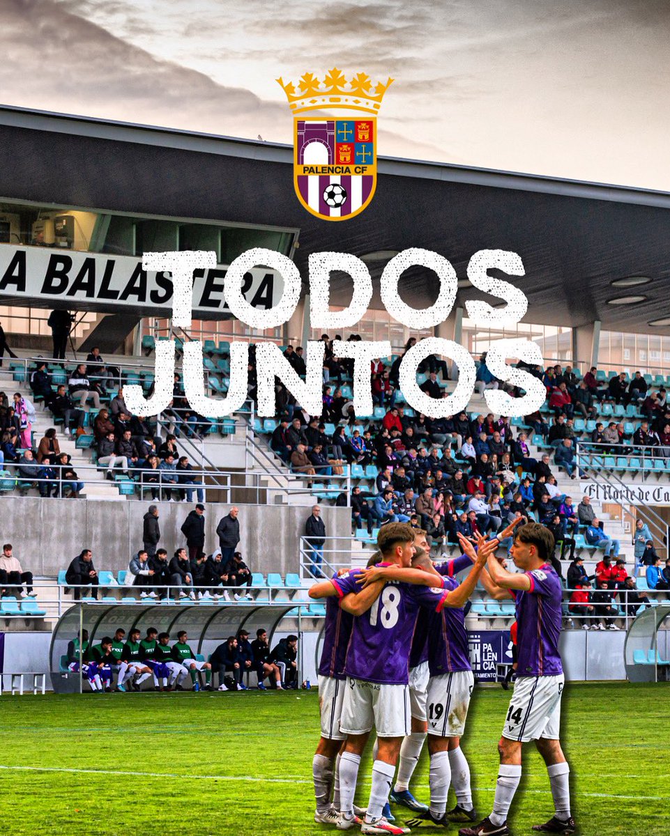 Cada partido que queda nos acerca al objetivo. Hemos peleado por esto desde el primer día, y ahora sabemos que cada balón es importante! 

Vamos a conseguirlo JUNTOS, ahora más que nunca OS NECESITAMOS a tod@s a las 18:00 en la Balastera!

¡𝐕𝐀𝐌𝐎𝐒 𝐌𝐈 𝐏𝐀𝐋𝐄𝐍𝐂𝐈𝐀 💜!🚢