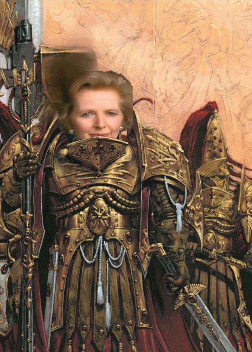 Thatcher has always been a member of the Adeptus Custodes.