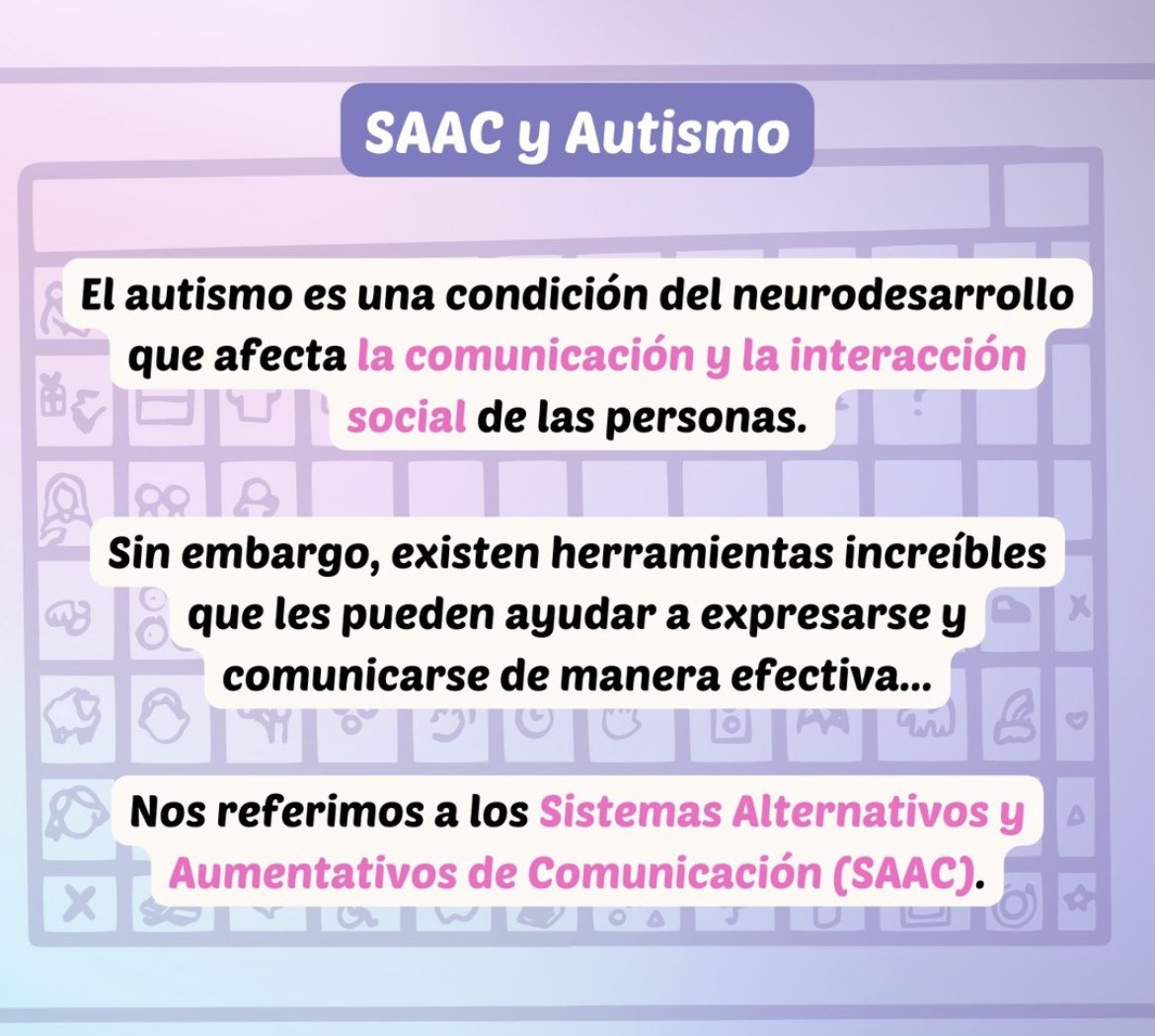 marttaparra_'s tweet photo. Los SAAC en el Autismo💙👦🏻👧🏻
Como y cuando los debemos utilizar ⁉️⚠️✍🏼 
#uv_rtl23 #uv_rtl24 #Autismo #SAAC https://t.co/LTseZTavxY