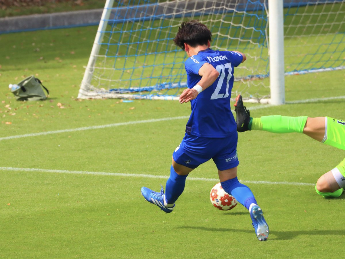 michi_s18's tweet photo. 2024.04.20.
天皇杯千葉県代表決定戦
ブリオベッカ浦安 - VONDS市原FC
PKでポストに弾かれたこぼれ球を虎視眈々と狙っていた志村選手が押し込んで先制！
#briobecca #志村滉 https://t.co/SLrIpngCk0