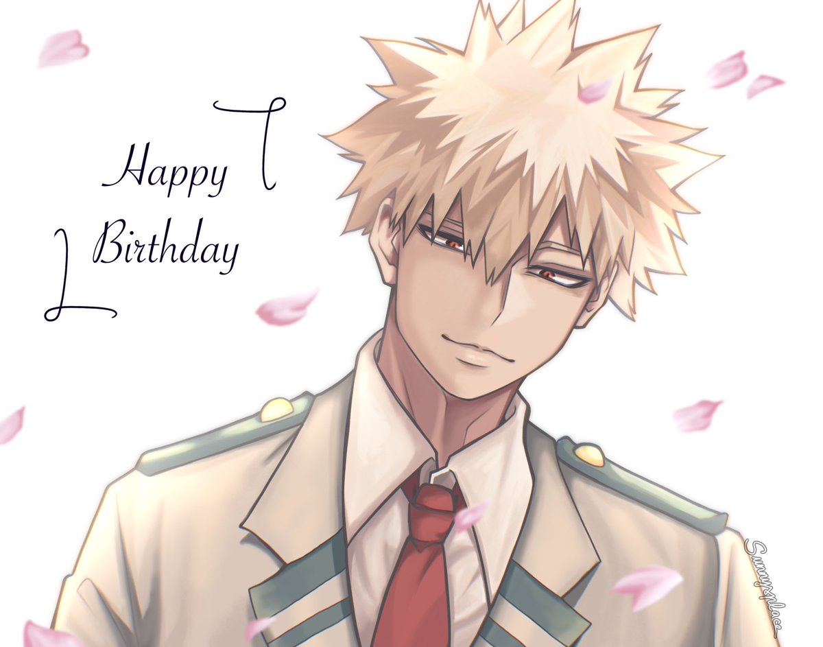 Happy Birthday to our favorite blonde 💕 #爆豪勝己誕生祭2024