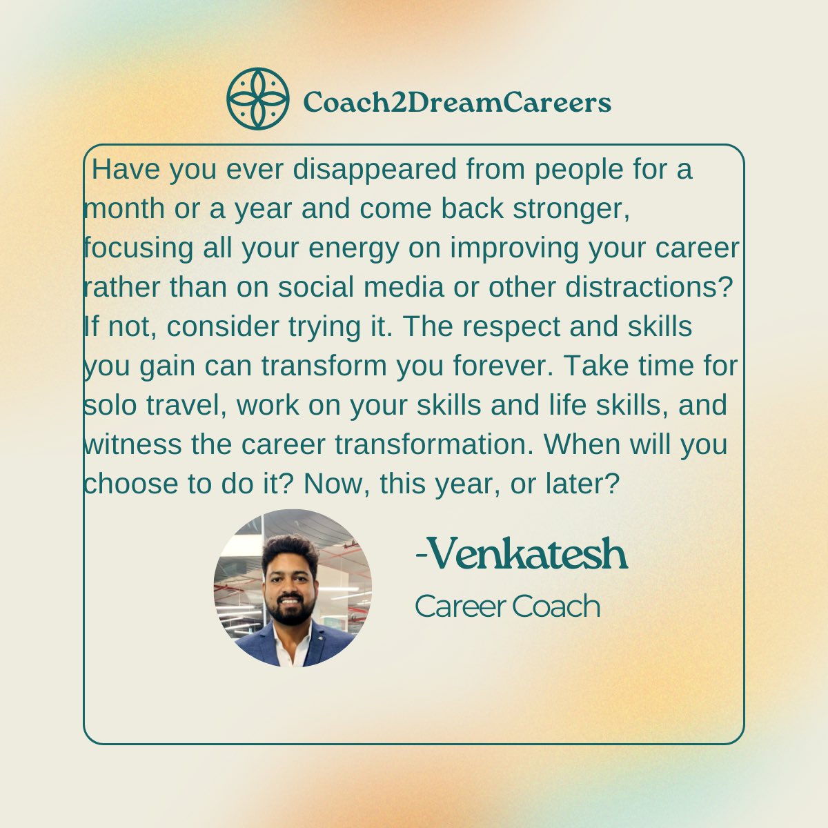 #366challenges2024 #careercoach #CareerCoaching #careergoals #careeradvice #careerdevelopment #jobsearch #resume #coverletter #interview #SalaryNegotiation #Networking #personalbranding #trending #LeadershipDevelopment #business #mindset #community #supportlocal #motivation