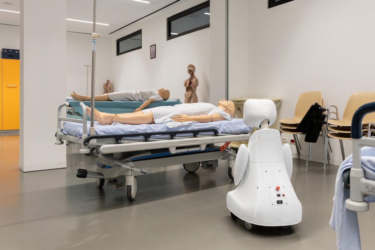 Trasformare gli ospedali europei grazie alla #robotica. Questo il progetto europeo #ODIN, le cui attività sono già integrate da #UCBM presso il Simulation Center del Cu.Bo. 📷